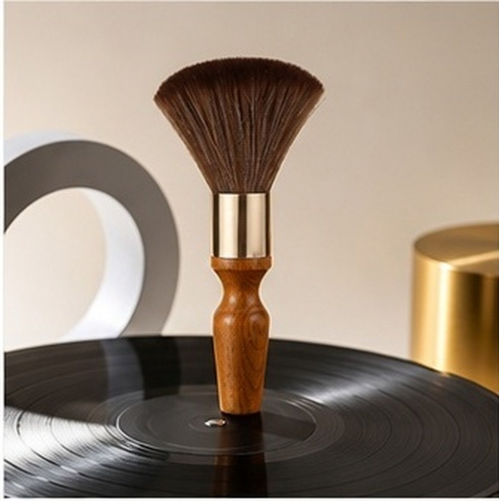 Vinyl Record Cleaner - Reinigingsborstel voor vinylplaten, cd's en draaitafelcartridges,