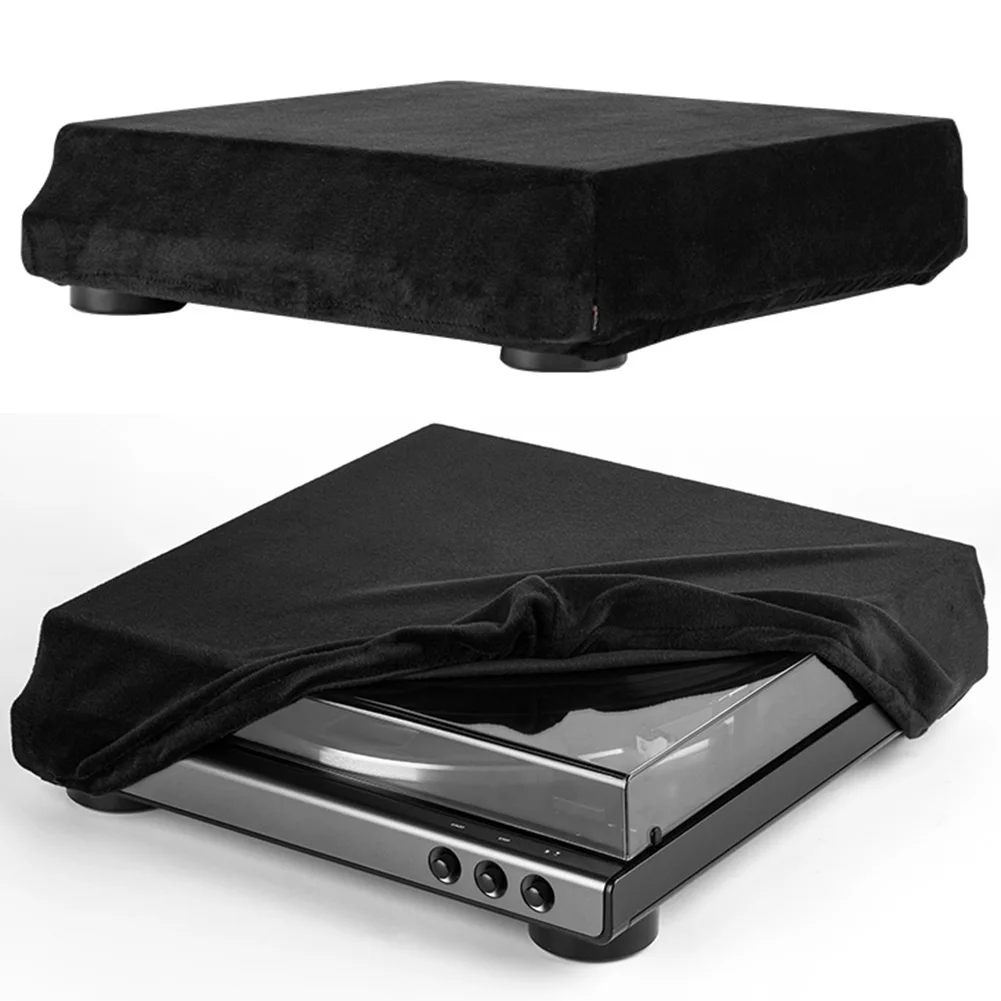 Vinyl Record Cleaner - Draaitafel Stofkap Spandex Hoge Elasticiteit Draaitafelhulzen