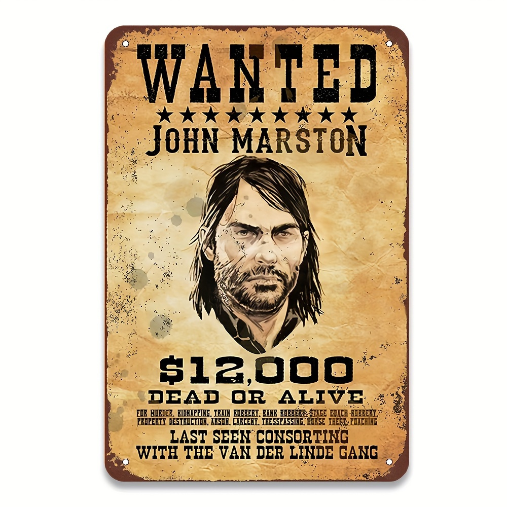 John Marston Gezochte Vluchtel - Vintage Collectible Plates recensie en prijs