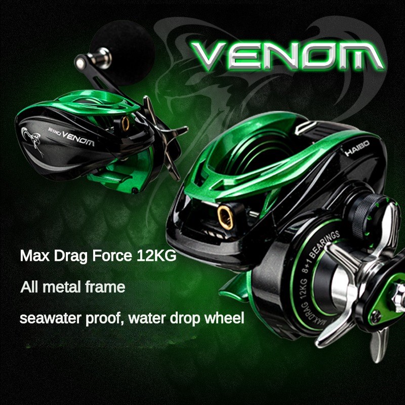 Haibo Venom Anti-Zoutwaterviss - Developing Tank Reel recensie en prijs
