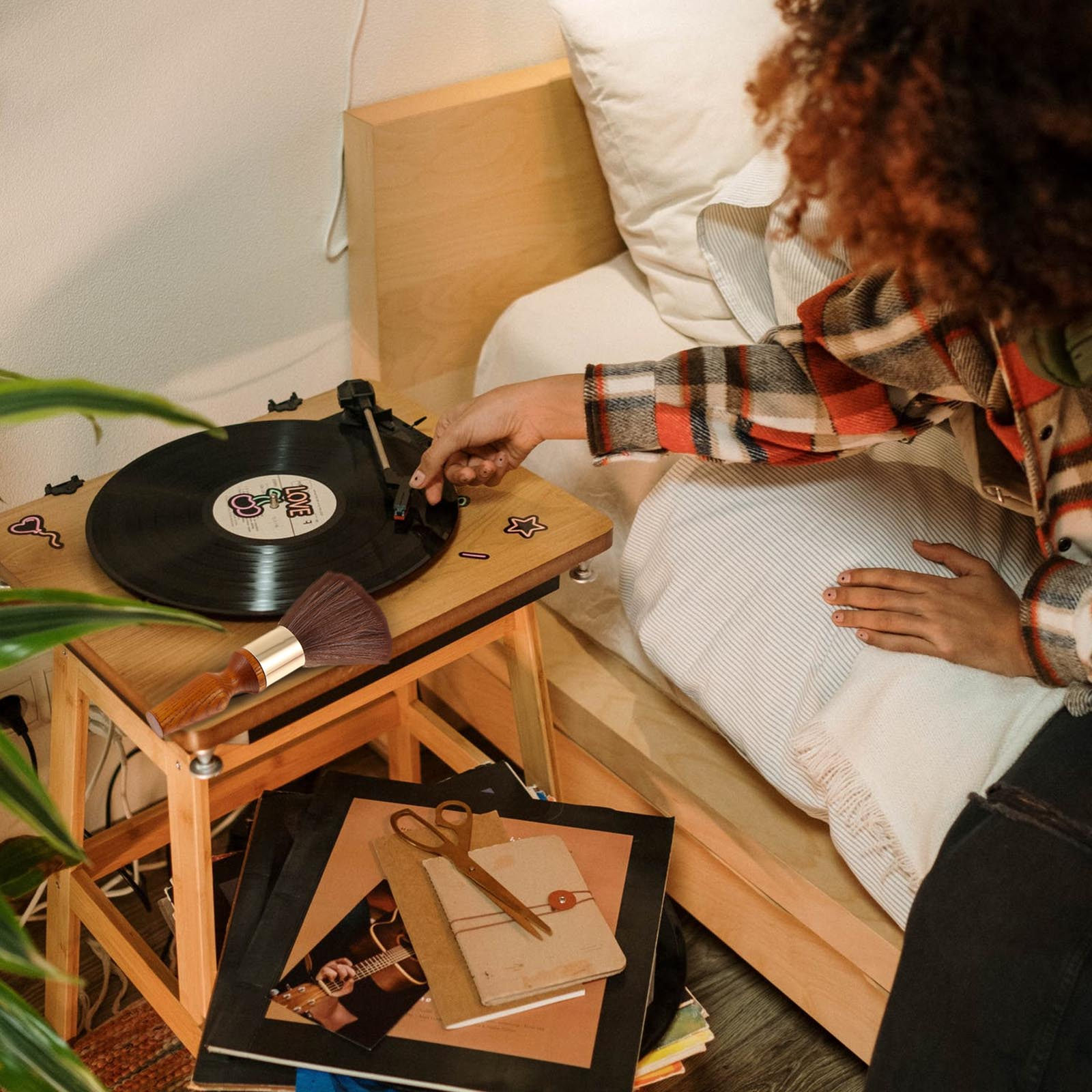 Reinigingsborstel voor vinylpl - Vinyl Record Cleaner recensie en prijs