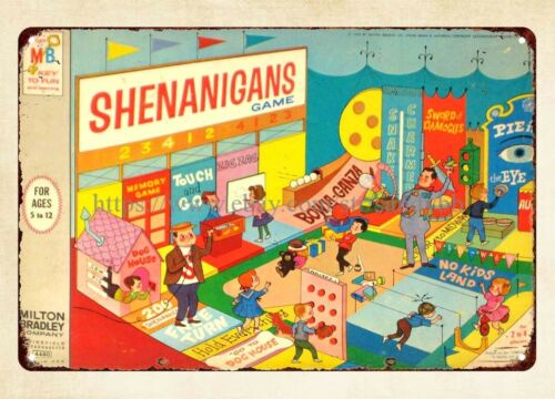 Shenanigans Bordspel 1964 meta - Vintage Collectibles Store recensie en prijs